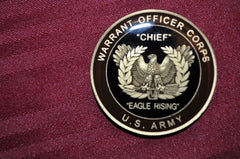 "CHIEF"  The WARRANT OFFICER CORPS Professional Coin (Large)