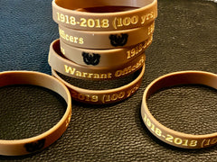 Warrant Officer 100th Year Wristbands
