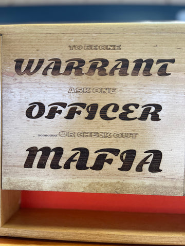 WO Mafia Concealed Gun Case (Thumbprint Security Access)
