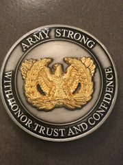 (Not Just For CW5s) U.S. ARMY WARRANT OFFICER COHORT COIN OF EXCELLENCE (A minimum of 2 coins has to be ordered.)